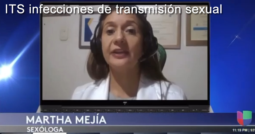 La Doctora Martha Mejia nos habla sobre ITS infecciones de transmisión sexual en el noticiero Univision de Las Vegas, Nevada