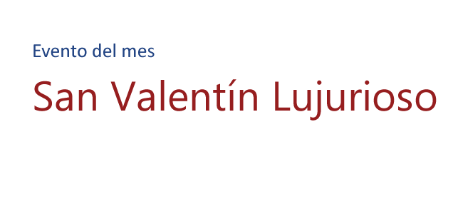 San Valentín Lujurioso